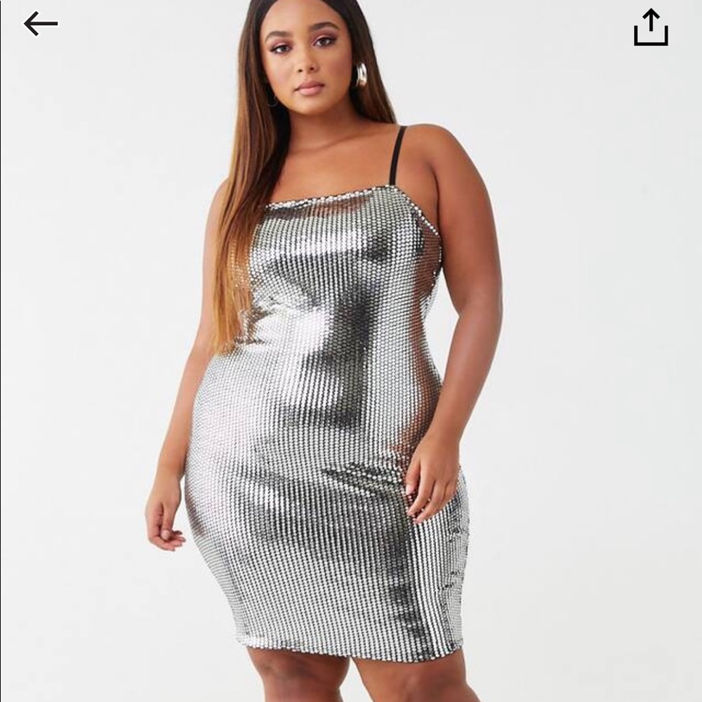 Forever 21+ Plus Size Sequin Bodycon Dress